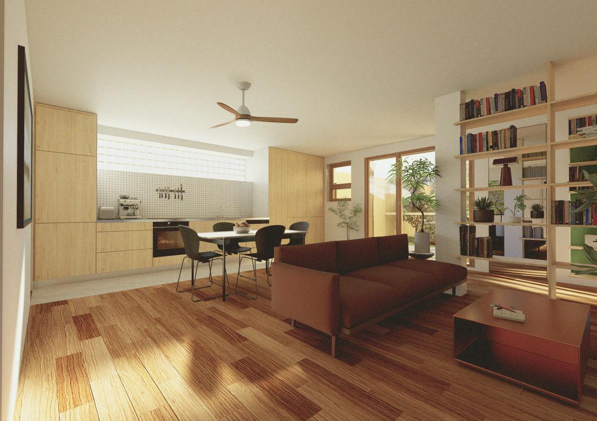 Vente sur plan – T3 au rez-de-chaussée avec jardin